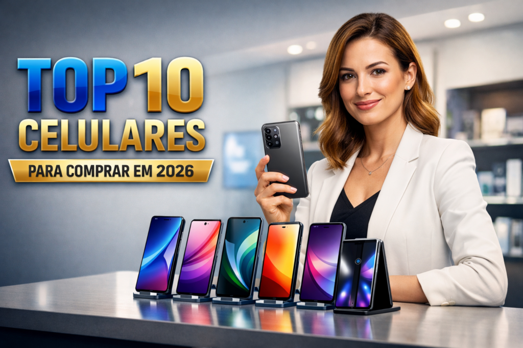 Top 10 celulares para comprar em 2026