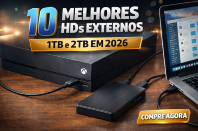 10 Melhores HD Externos de 2026 1TB e 2TB