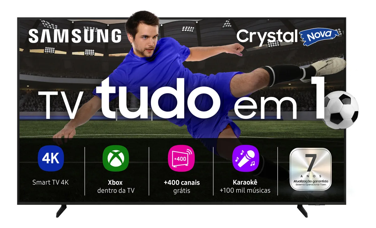 Samsung Smart TV 43 Crystal UHD 4K U8100F 2025