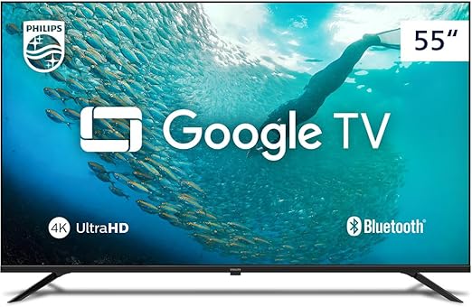 Smart Tv Philips 55 4k 55pug7019 Google Tv Comando De Voz