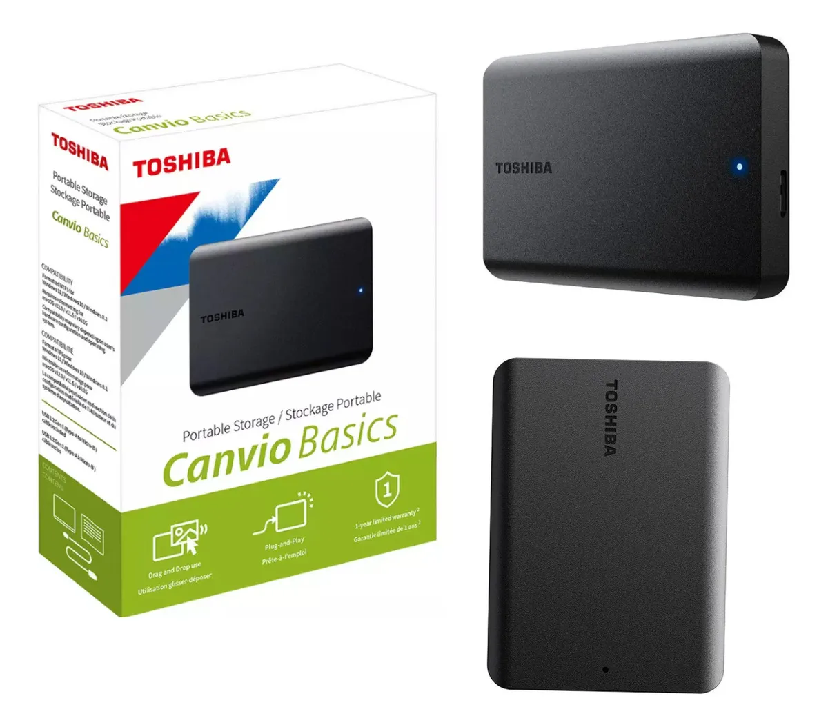 HD Externo Toshiba Canvio Basics 2TB