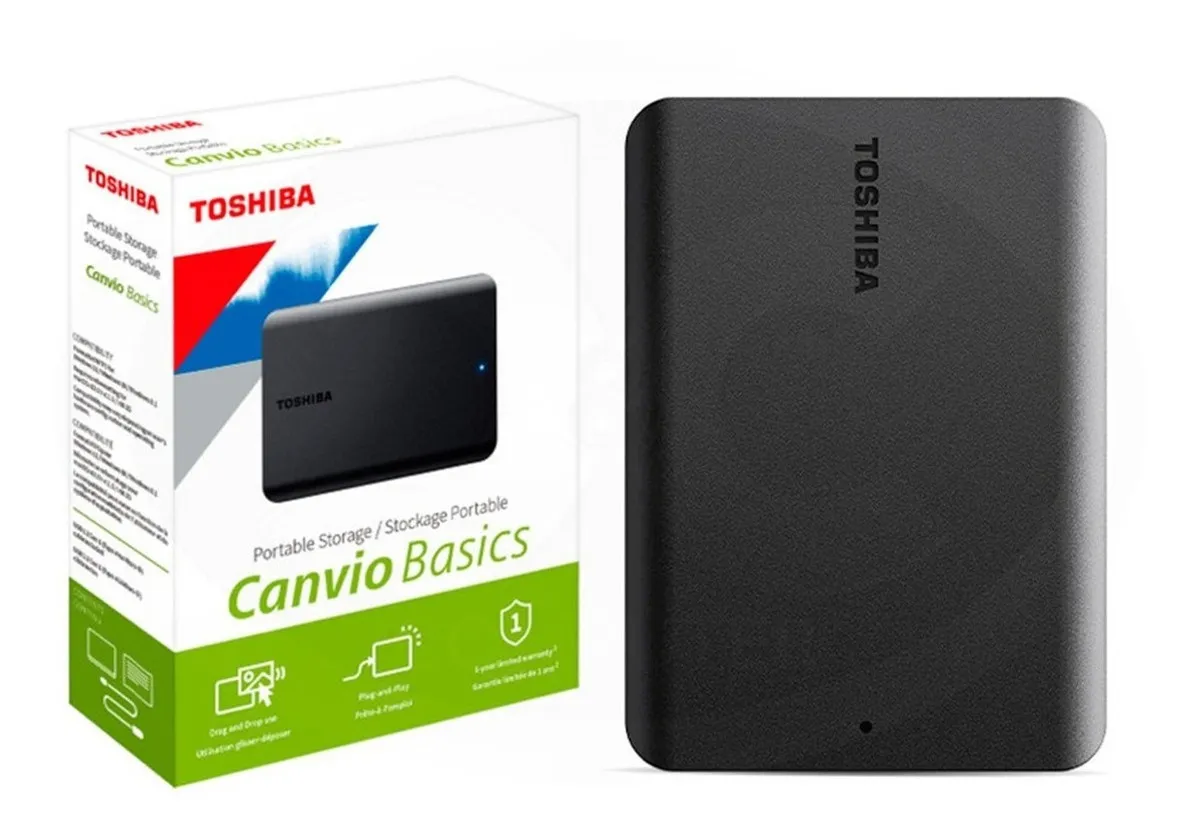 HD Externo Toshiba Canvio Basics 1TB