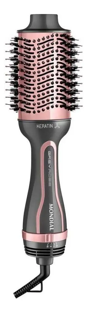 Escova Secadora Es-11-bi Mondial Keratin Grey Rose