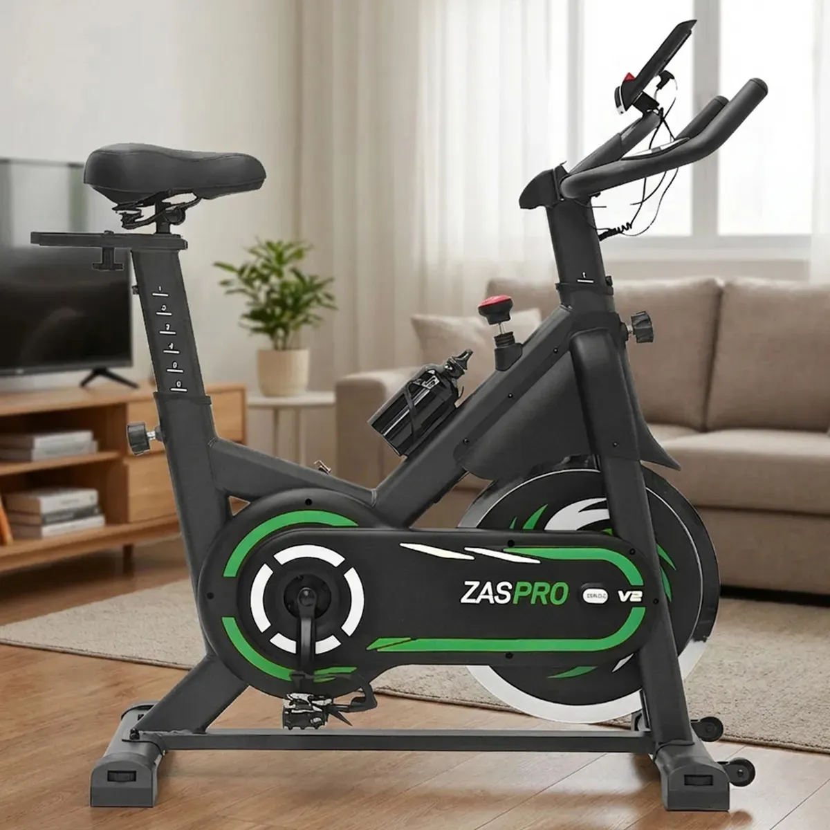 Bicicleta spinning MBX com roda de inércia de 20 kg