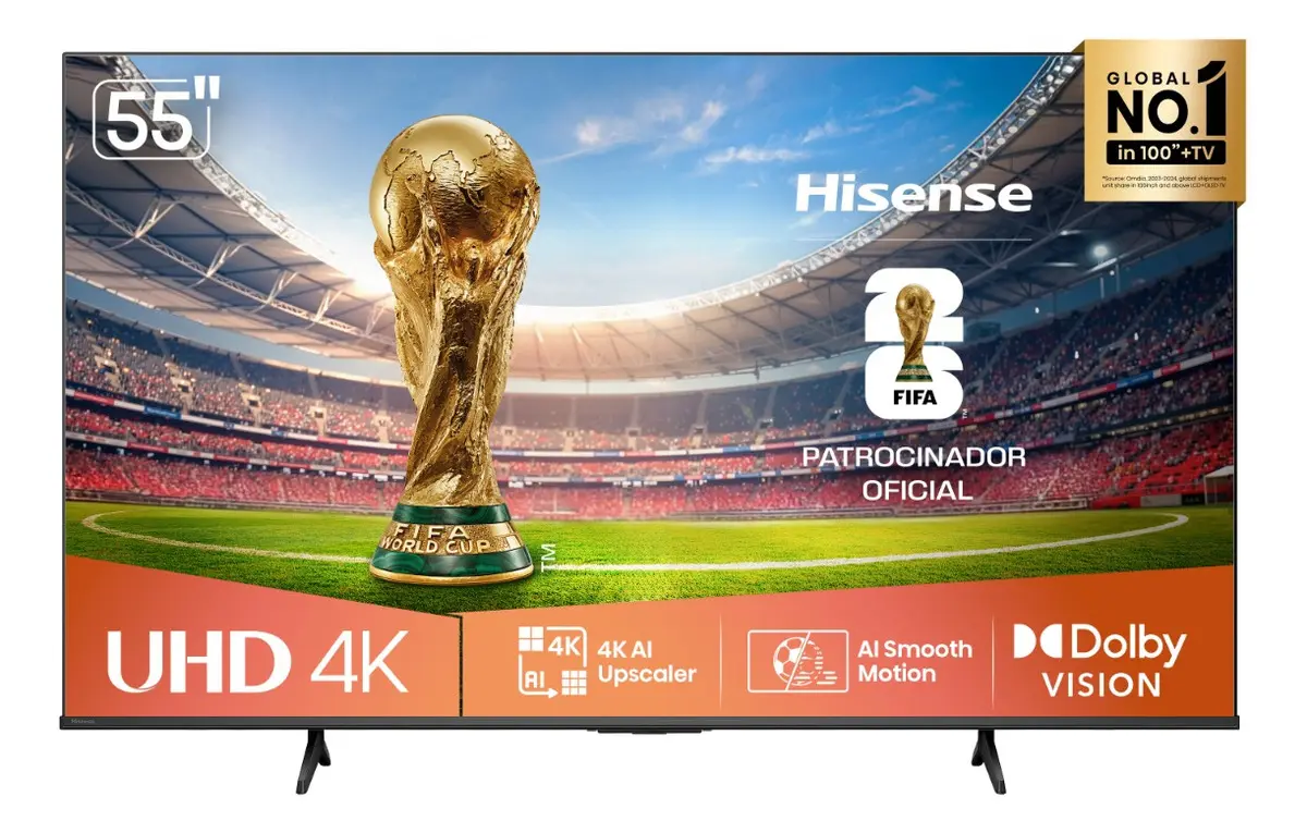 Hisense A6NV 55 polegadas 4K