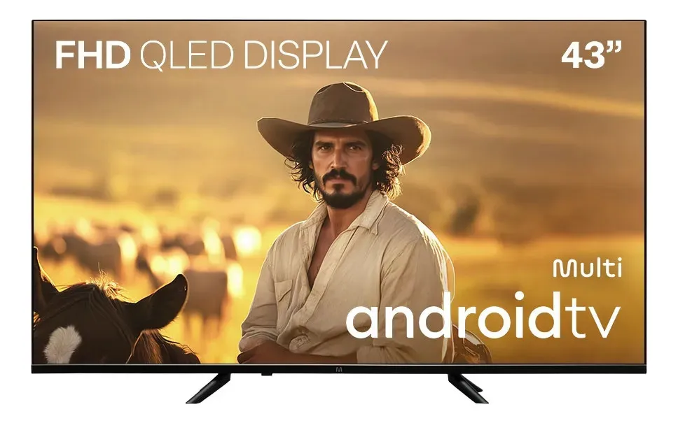 Smart TV Multilaser 43 Full HD Android TV