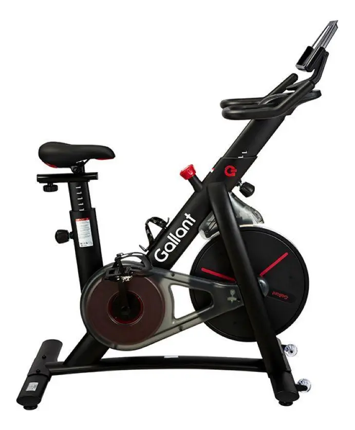 Bicicleta Ergométrica Spinning Gallant Connect Max Magnética Ate 120kg Roda De Inercia 7,5kg