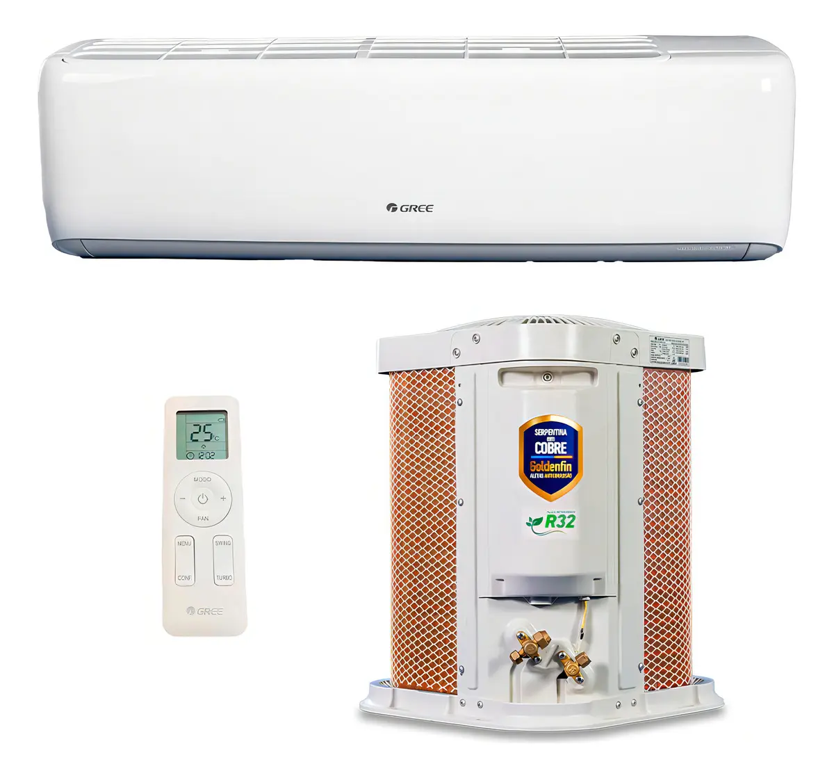 Gree Inverter 12000 BTUs Quente Frio R-32 Wi-Fi
