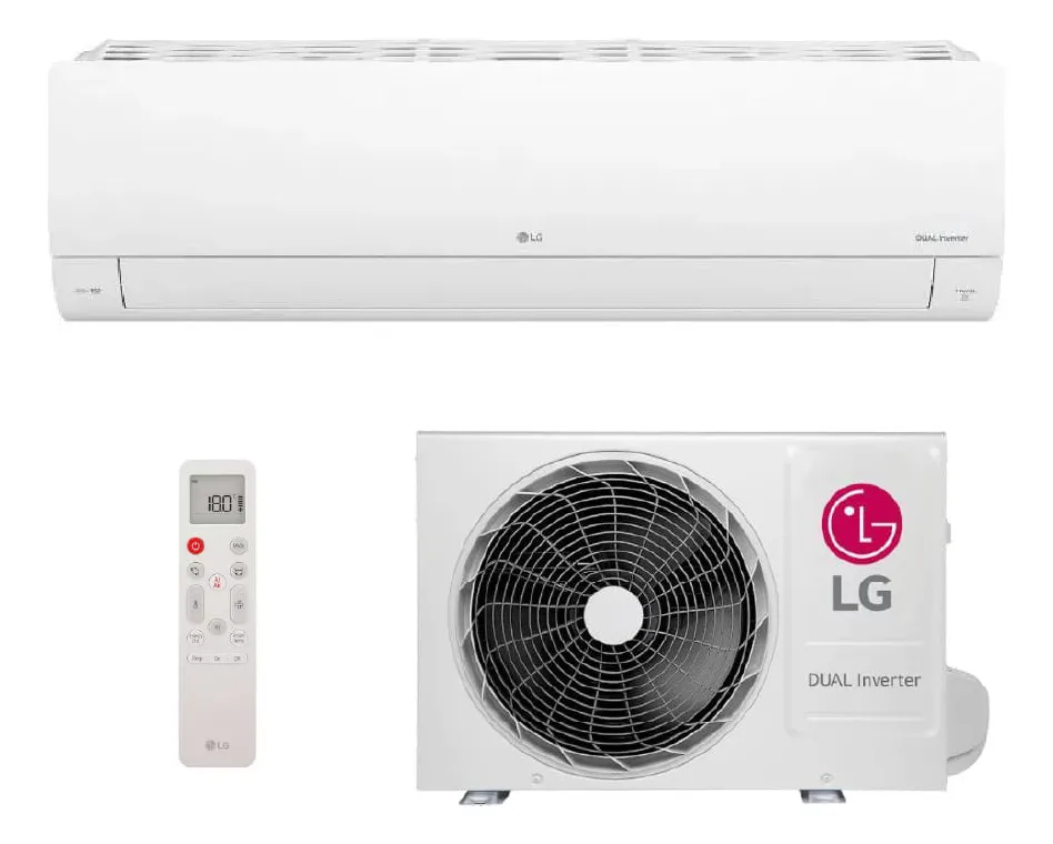 LG Dual Inverter Voice +IA 12000 BTU Frio