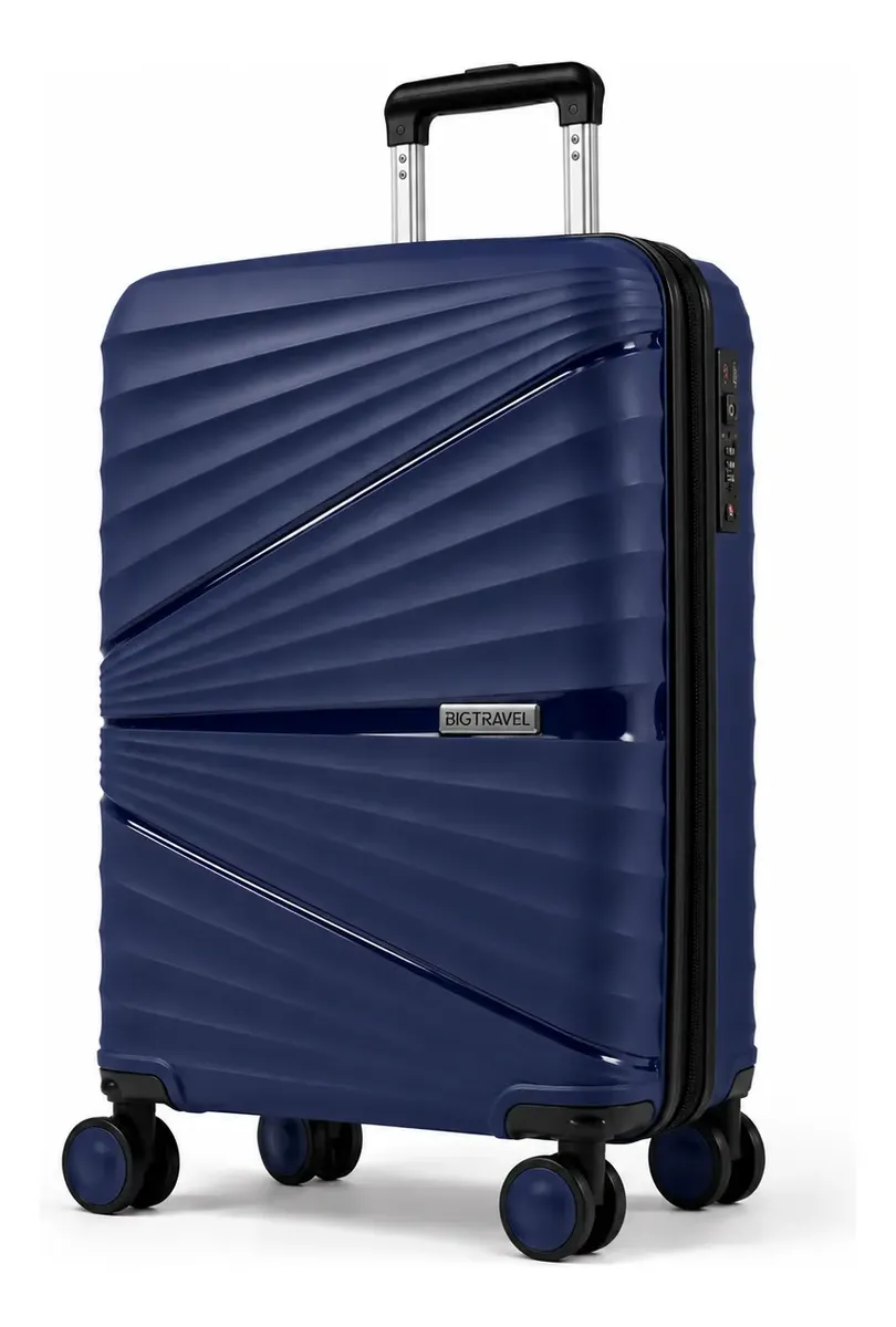 Mala Viagem Bordo 10kg Compacta Premium Giratória Cadeado Big Star